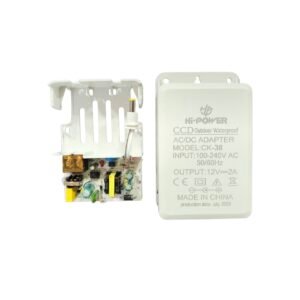 Hi-POWER CCD Outdoor Waterproof AC/DC Adapter